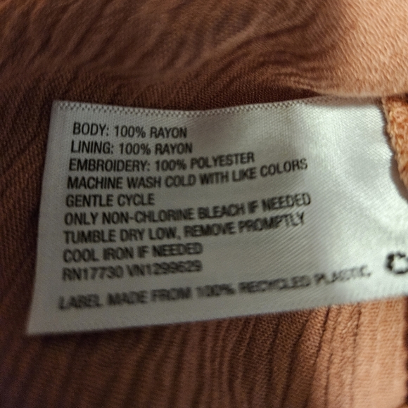 Knox Rose Boho Style Dress with Embroidery - Size XXL - Picture 4 of 4